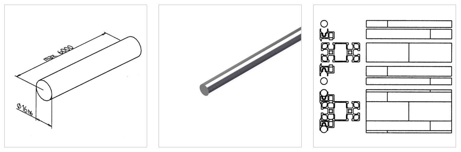 gr shaft d16 h6cf53 exo