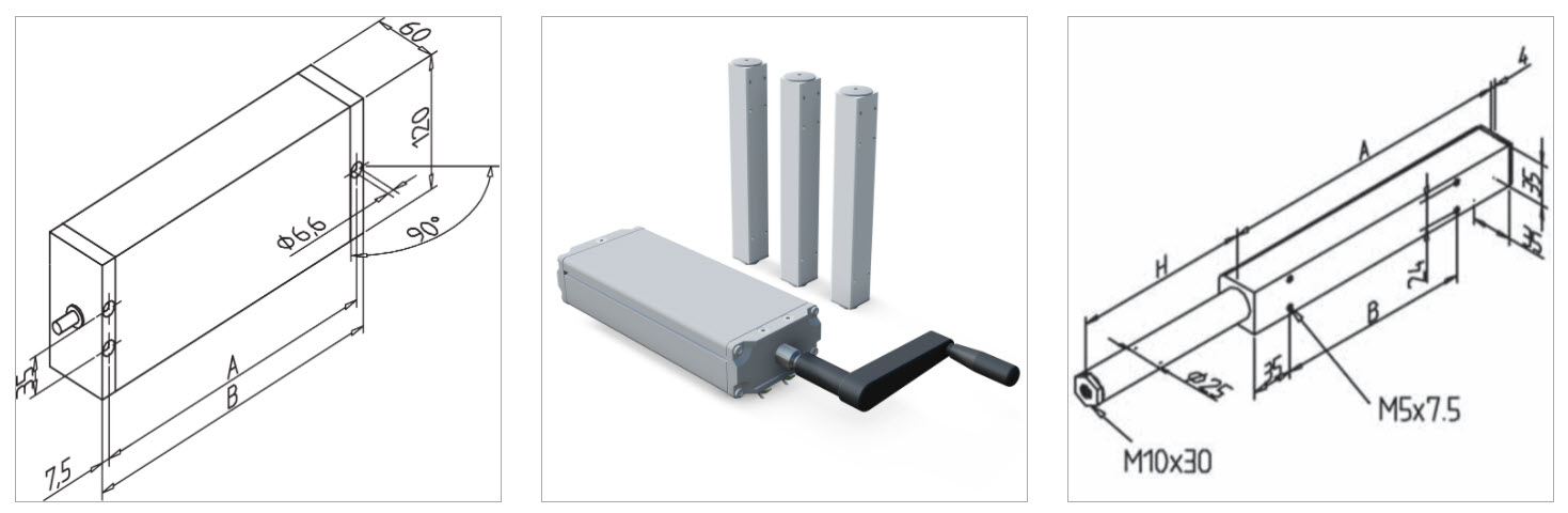 gr hydraulic LA 150W 3man mesa