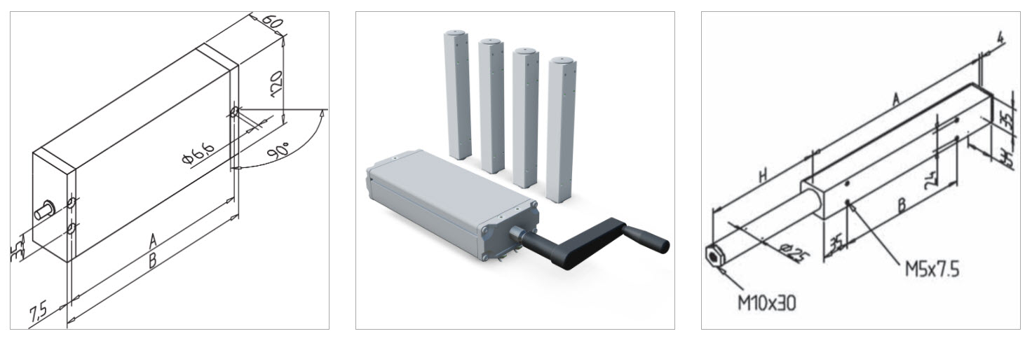 gr hydraulic LA 150W 4man mesa