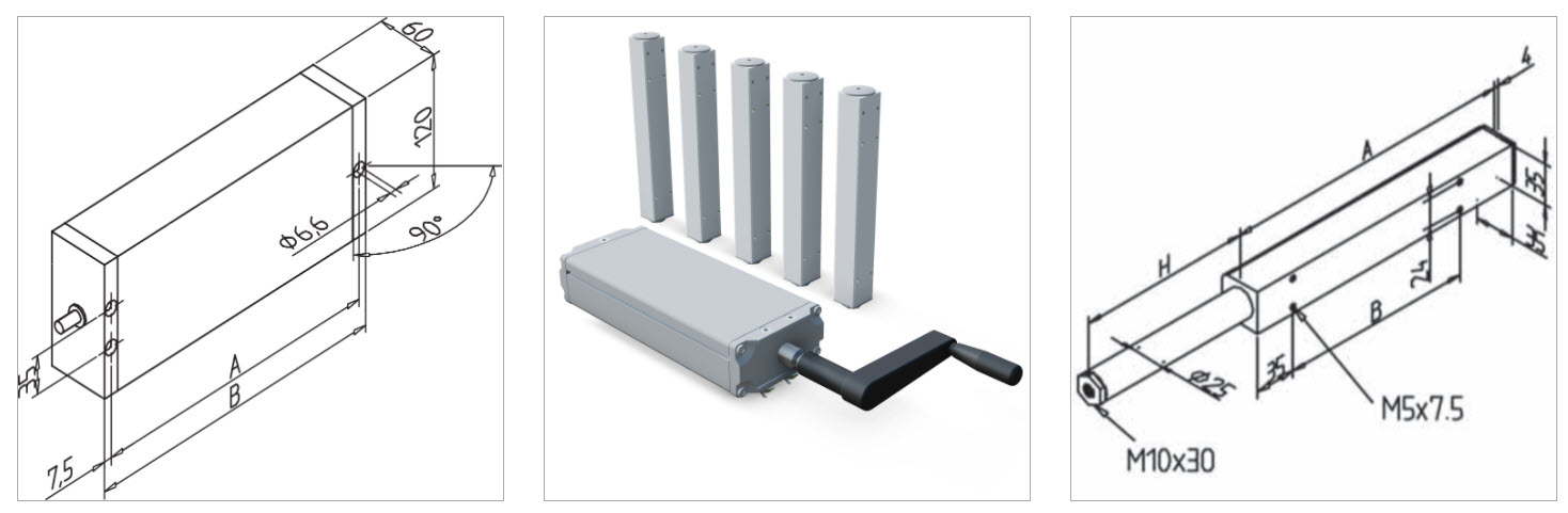 gr hydraulic LA 150W 5man mesa