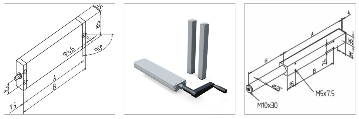 gr hydraulic LA 200W 2man. μεσα