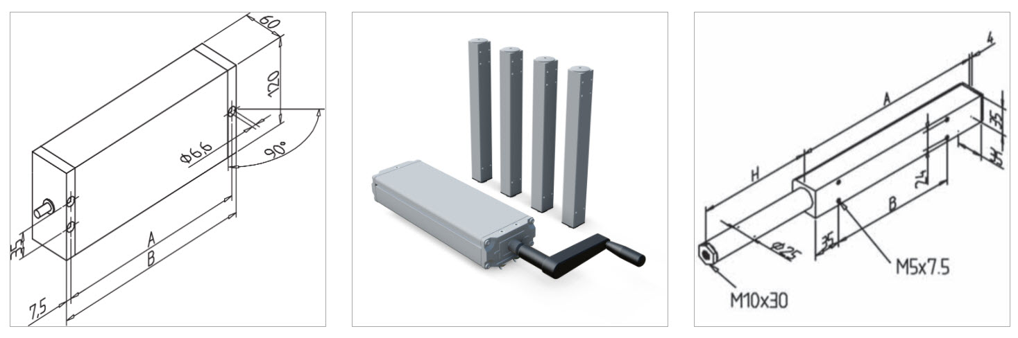 gr hydraulic LA 200W 4 man. mesa