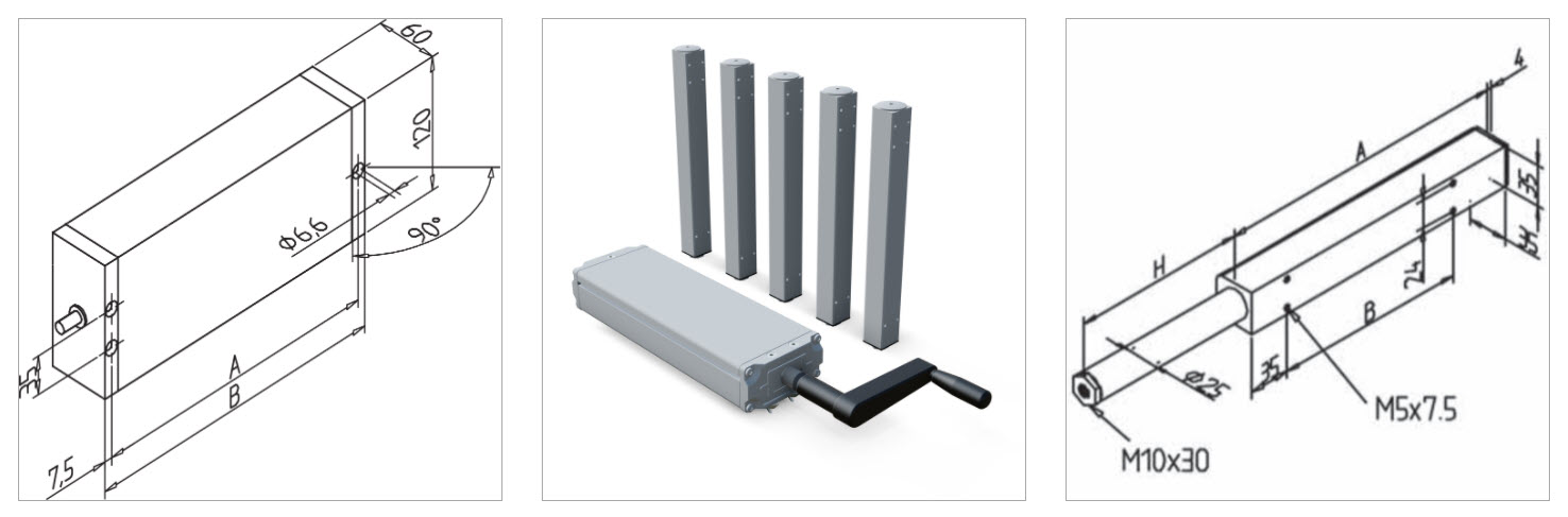 gr hydraulic LA 200W 5 man. mesa