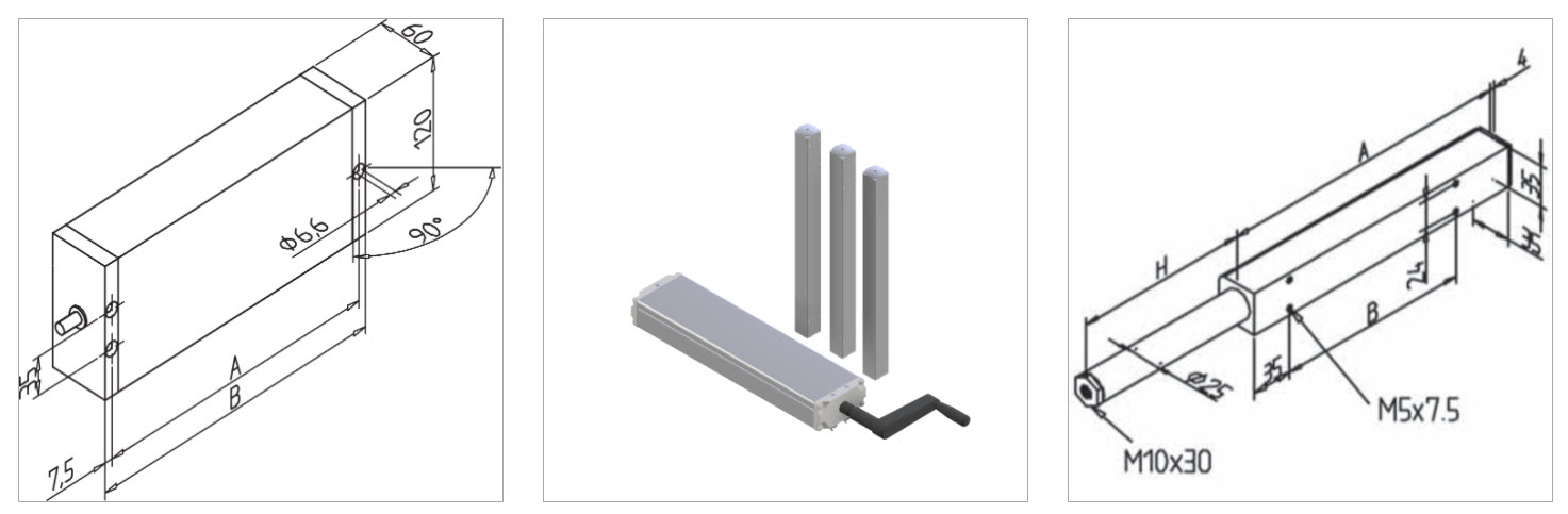 gr hydraulic LA 300W 3 man mesa