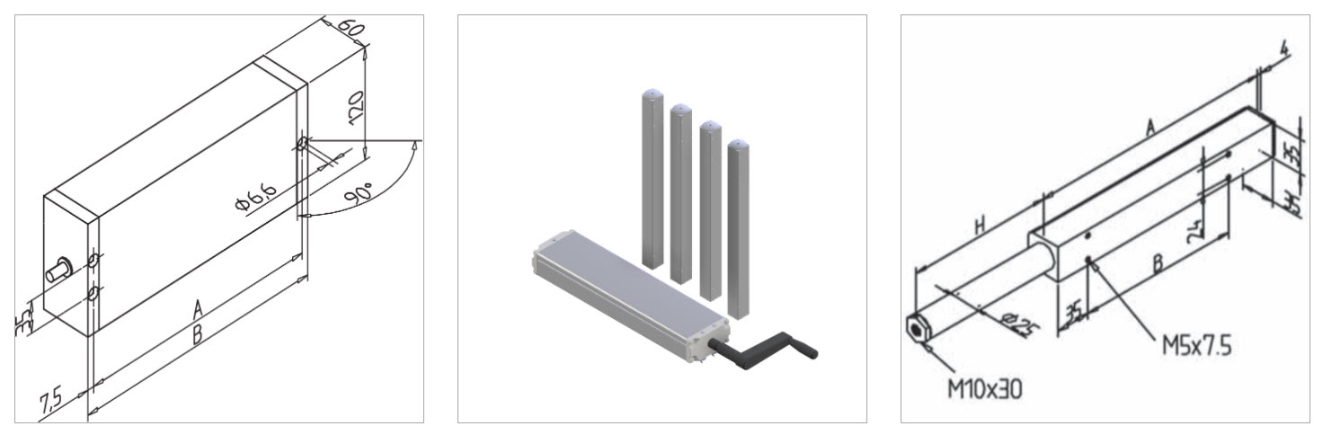 gr hydraulic LA 300W 4 man mesa