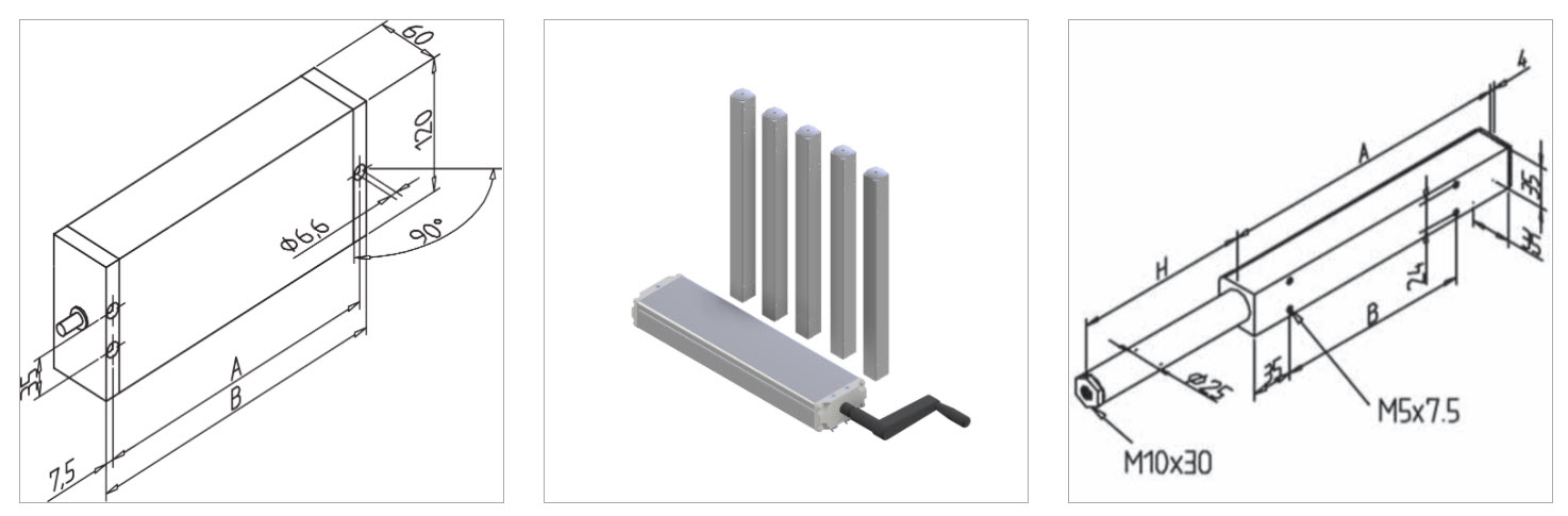 gr hydraulic LA 300W 5 man mesa