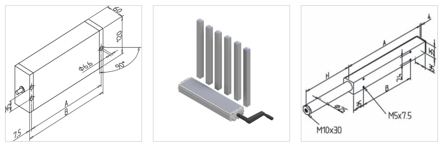 gr hydraulic LA 300W 6 man mesa