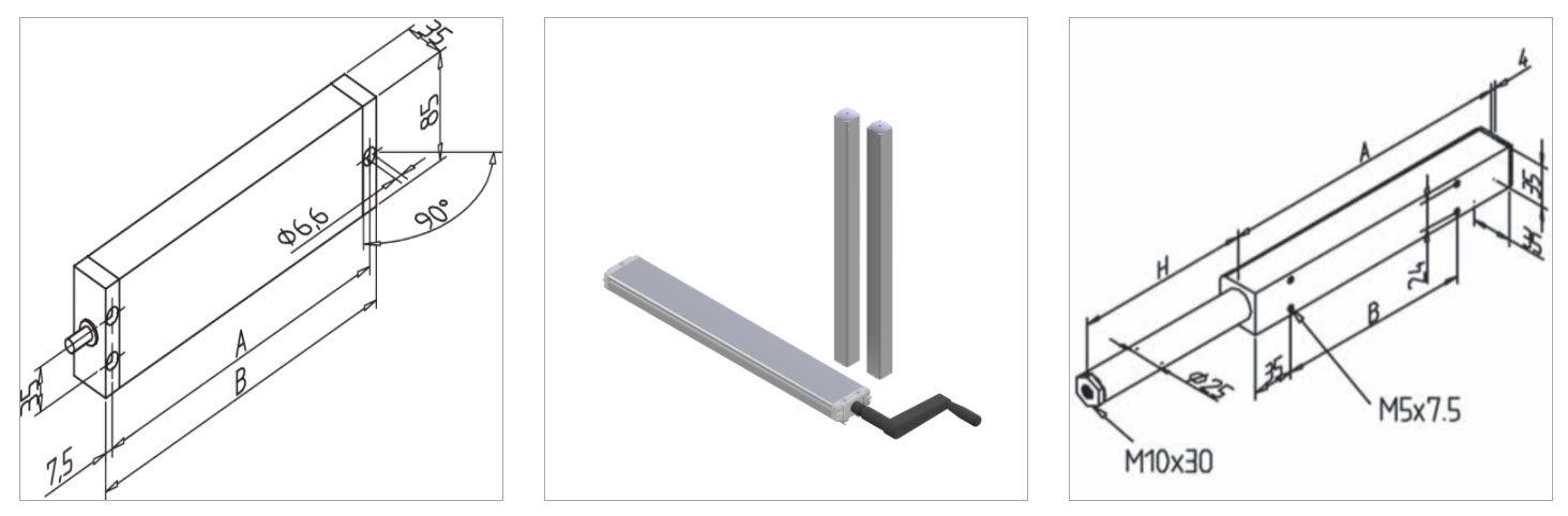 gr hydraulic LA 400W 2 man μεσα