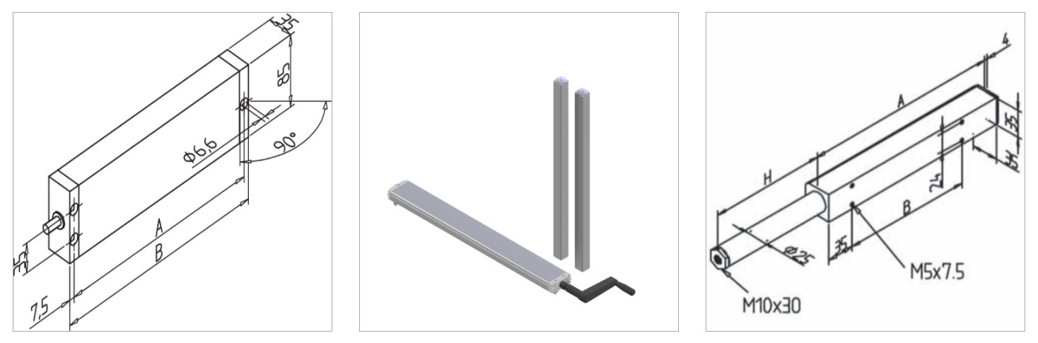 gr hydraulic LA 500W 2 man mesa