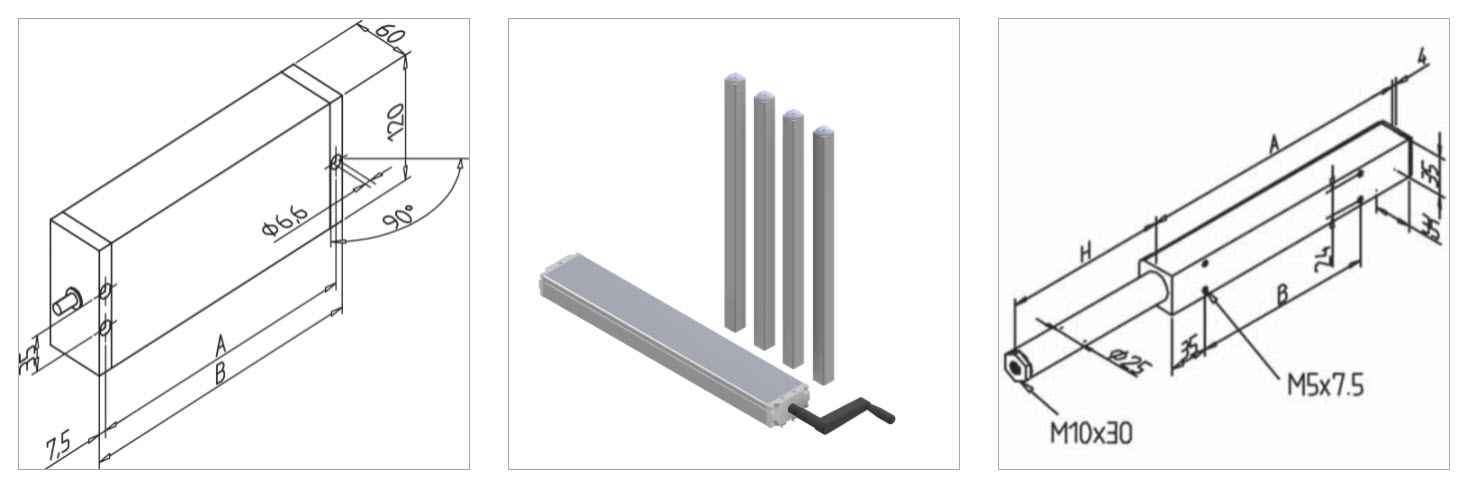 gr hydraulic LA 500W 4 man mesa