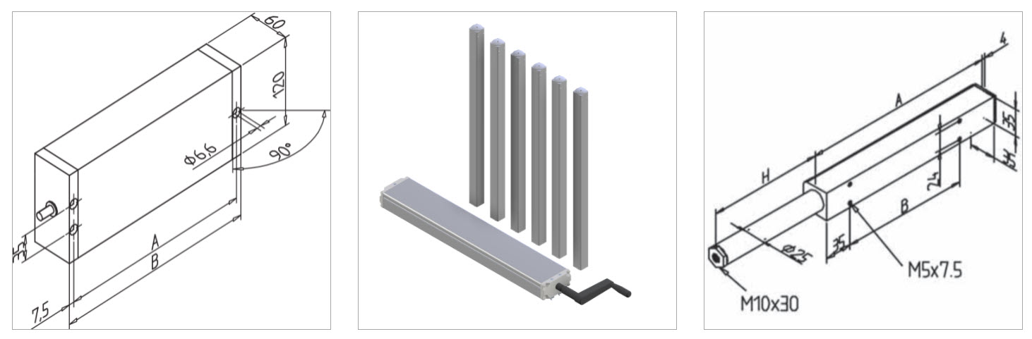 gr hydraulic LA 500W 6 man mesa