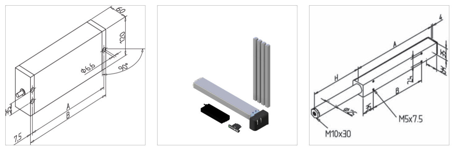 gr hydraulic LA 500W 4 electric μεσα