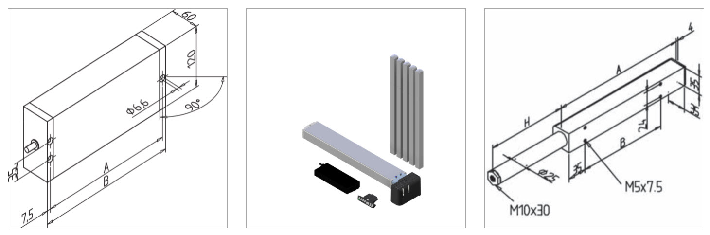 gr hydraulic LA 500W 5 electric μεσα