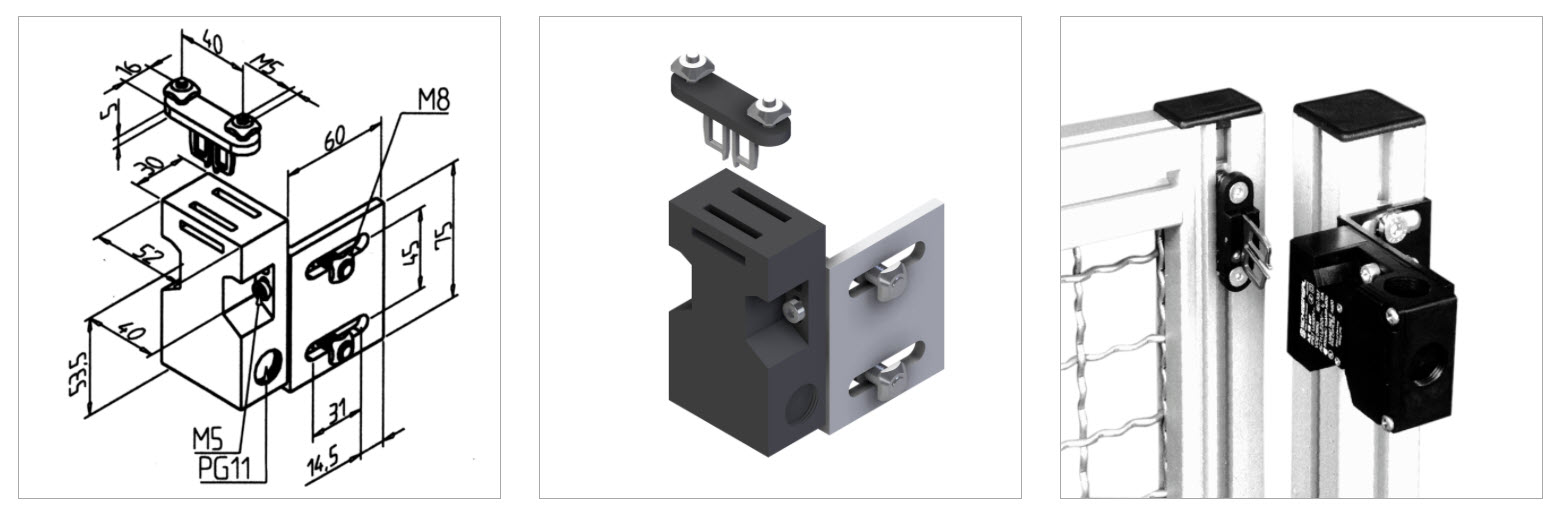 SECURITY SWITCH AZ16 ZVRK GR MESA