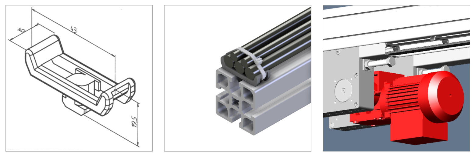 gr cable clip 45 mesa