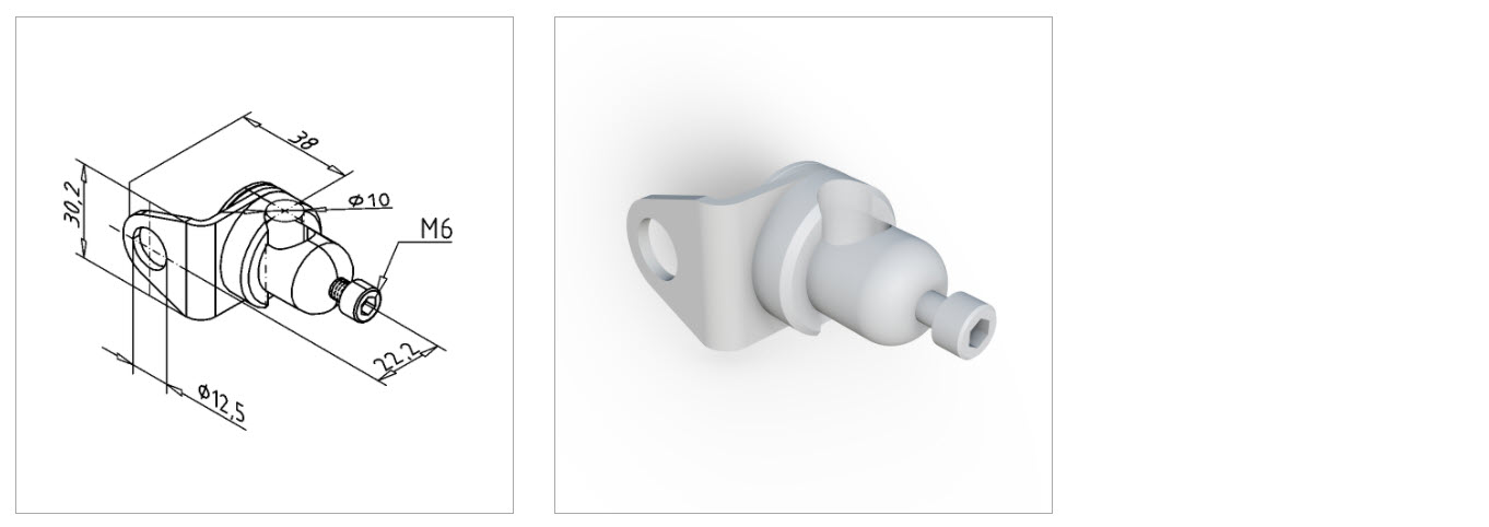 gr mounting system top m12 mesa