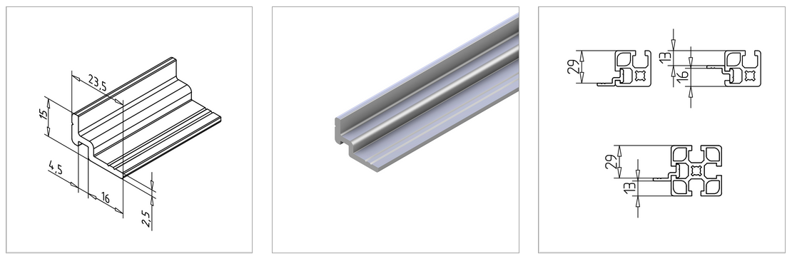 support profile F mesa