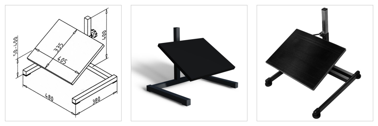 gr eco footrest mesa