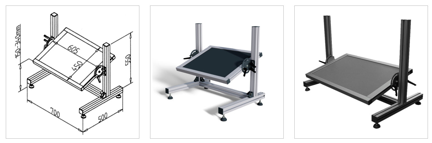 gr footrest standard mesa