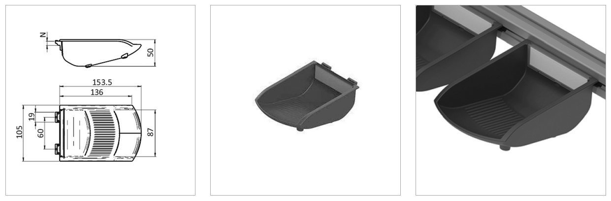 grab container mesa grey