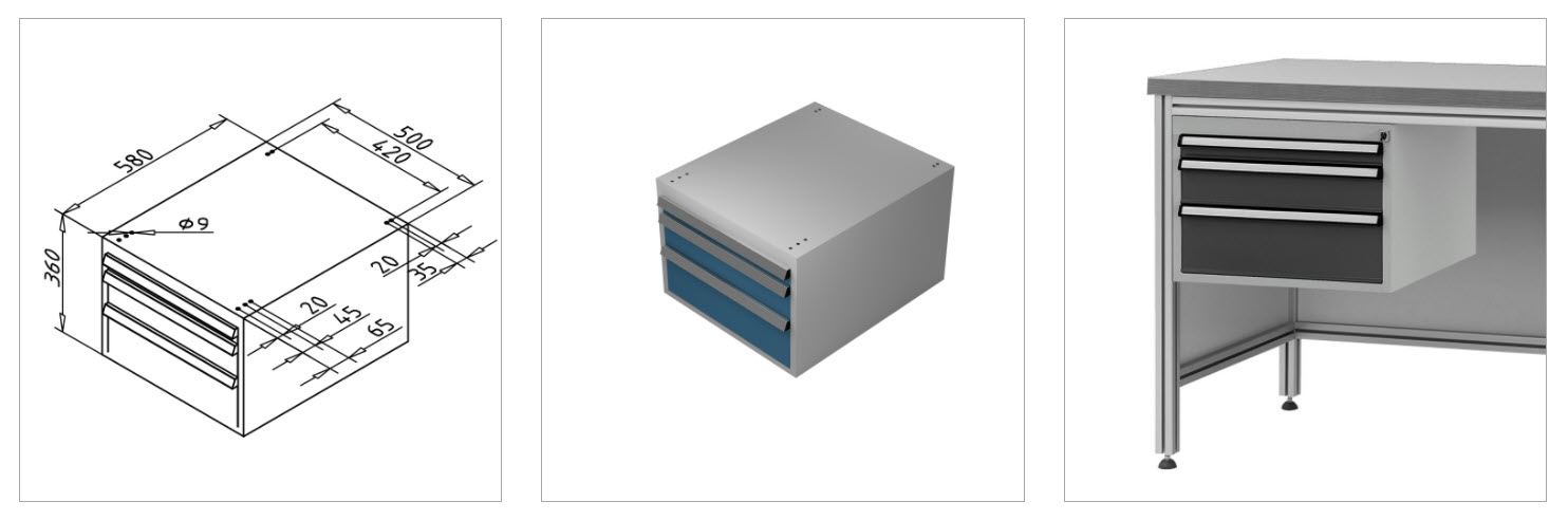 gr cabinet 50 100 150 mesa