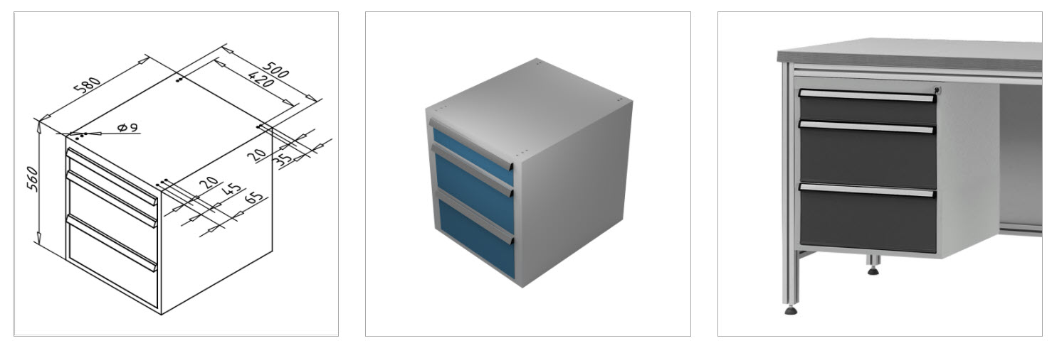 gr cabinet 100 200 200 μεσα