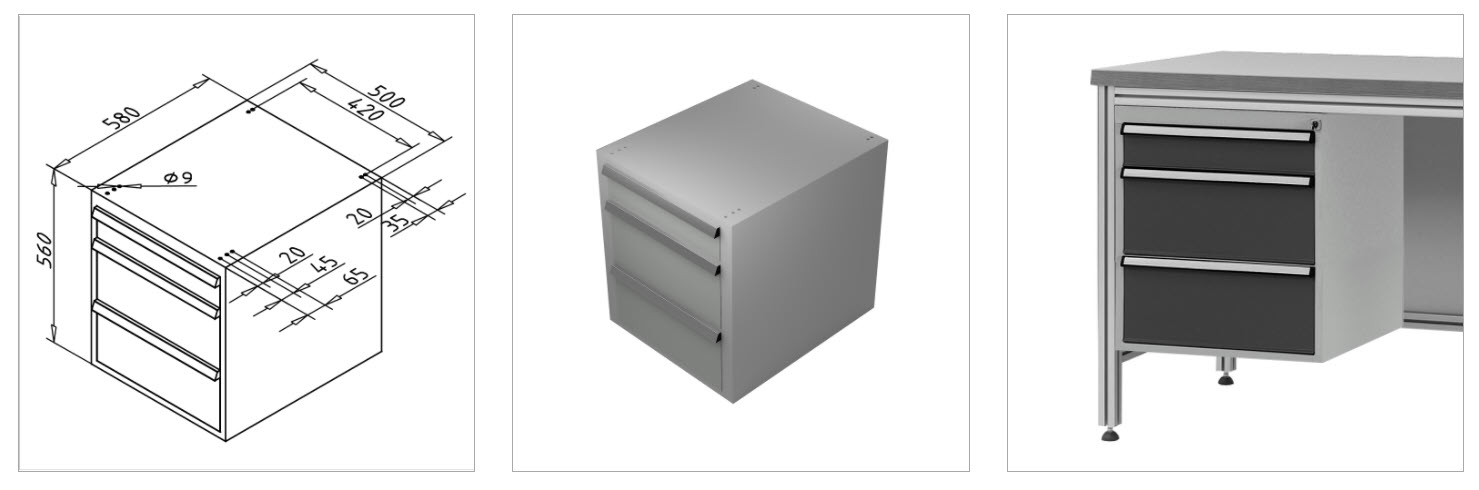 gr cabinet 100 200 200 esd mesa