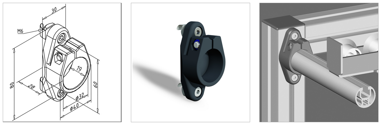 flange bearing 32 mesa