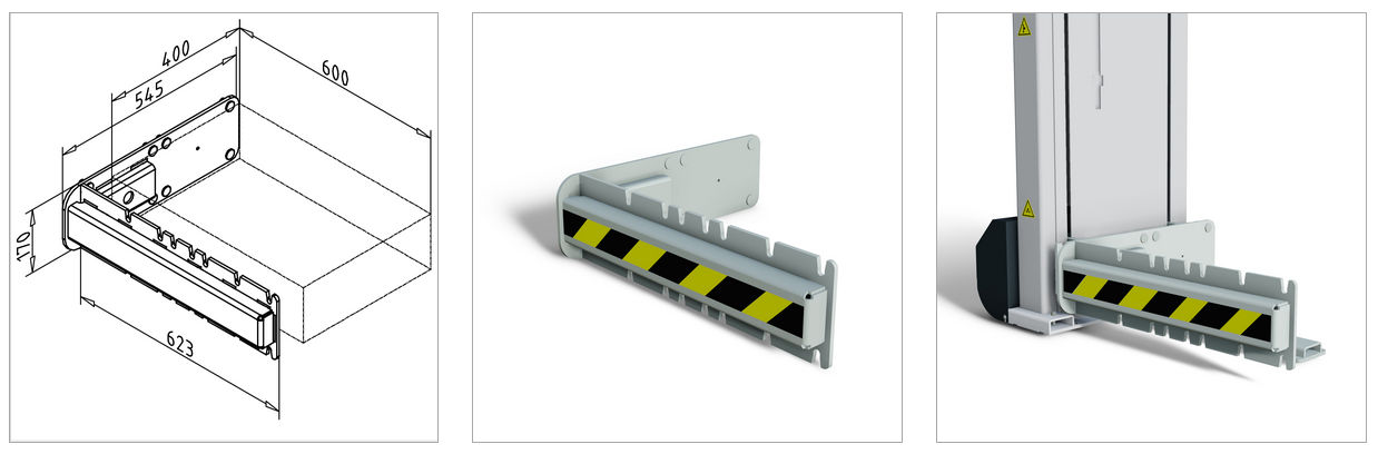 adapter bracket 600 mesa