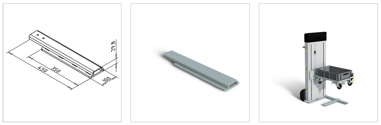 support plate 400 mesa