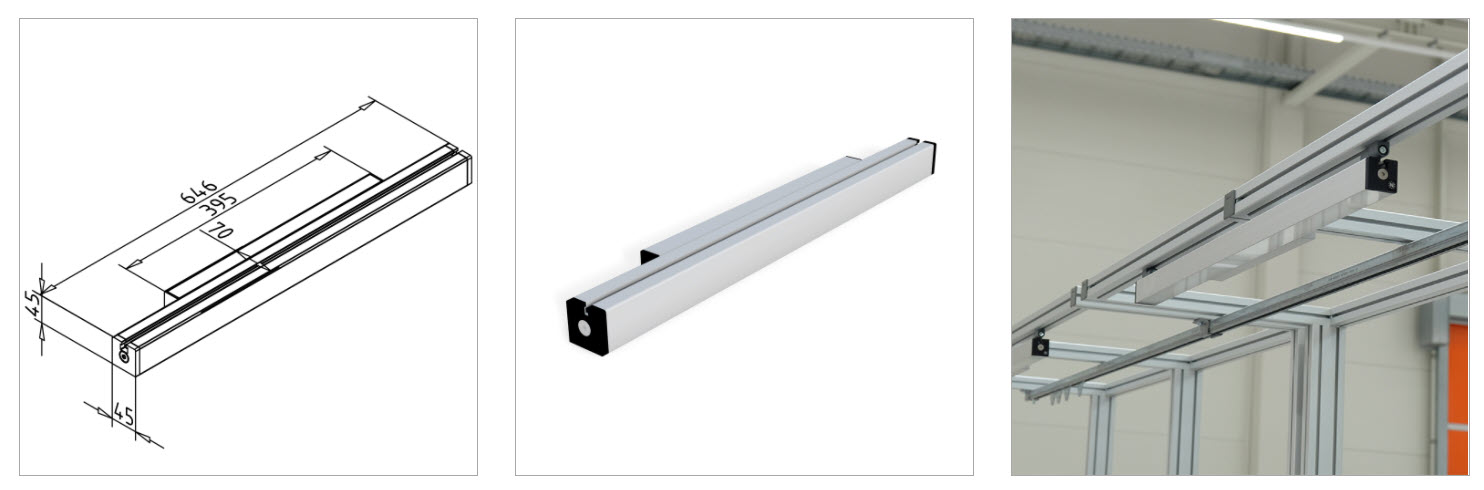 gr profile luminaire m mesa