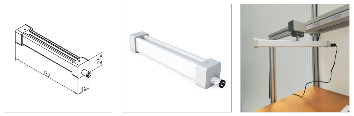 gr lampa LED XS mesa